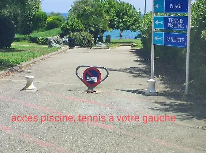 A 5 Mn A Pied De La Mer, Piscine ,tennis, Paillote Appartement